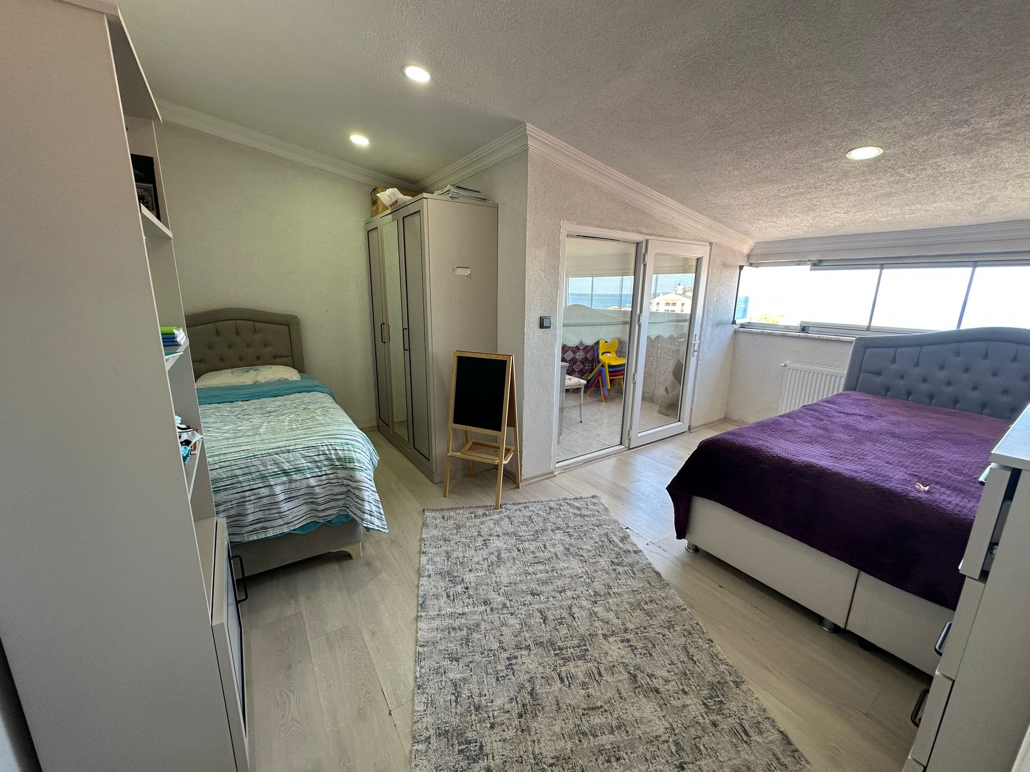 MABEL GAYRİMENKUL/ÇARŞI MERKEZİNDE DENİZ MANZARALI 3+1 DUBLEKS